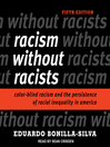Cover image for Racism without Racists
